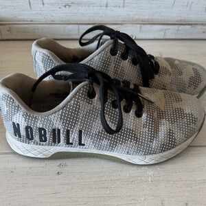 NOBULL Light Gray Camo Sneakers